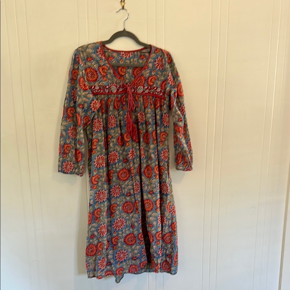 Boho midi sundress. Lightweight & fun! …WITH POCKETS!